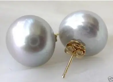free shipping>>>>noble jewelry AAA+++ 11-12mm GREY Freshwater Pearl Stud Earring 14K Yellow Gold
free shipping>>>>noble jewelry AAA+++ 11-12mm GREY Freshwater Pearl Stud Earring 14K Yellow Gold