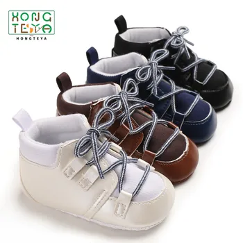 Pu Leather Baby Boy Sneaker Boots Soft Sole Lace Up Baby Moccasins Newborn Cotton Crib Casual Shoes Warm Winter Boots kids gift
Pu Leather Baby Boy Sneaker Boots Soft Sole Lace Up Baby Moccasins Newborn Cotton Crib Casual Shoes Warm Winter Boots kids gift