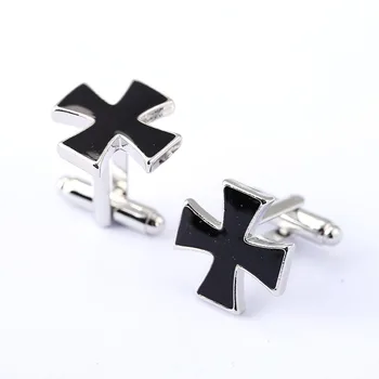 Black Cross Enamel Cufflinks For Men Shirt Male Fashion Design Zinc Alloy Cuff Link Jewelry Wedding Business Xmas Gifts
Black Cross Enamel Cufflinks For Men Shirt Male Fashion Design Zinc Alloy Cuff Link Jewelry Wedding Business Xmas Gifts