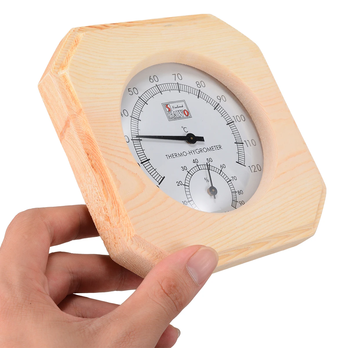 Wood Sauna Thermometer High Quality Hygrothermograph Thermometer Hygrometer Humidity Measurement for Sauna Room