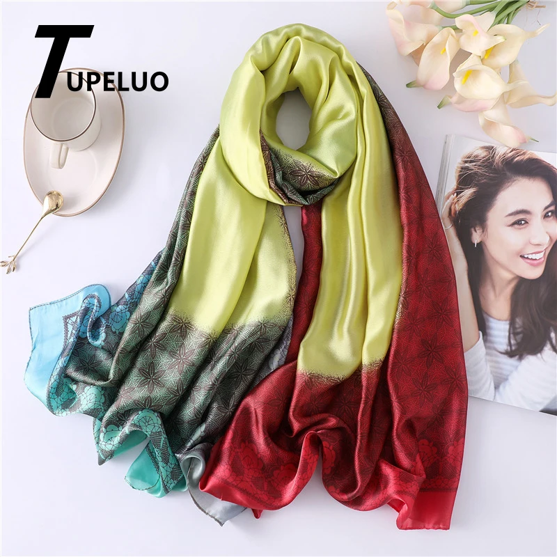Fashion Multi-color Scarf Women Silk Shawls Beach Sunscreen Scarves Lady Foulard Hijab Brand Head Kerchief 2019 New
Fashion Multi-color Scarf Women Silk Shawls Beach Sunscreen Scarves Lady Foulard Hijab Brand Head Kerchief 2019 New
