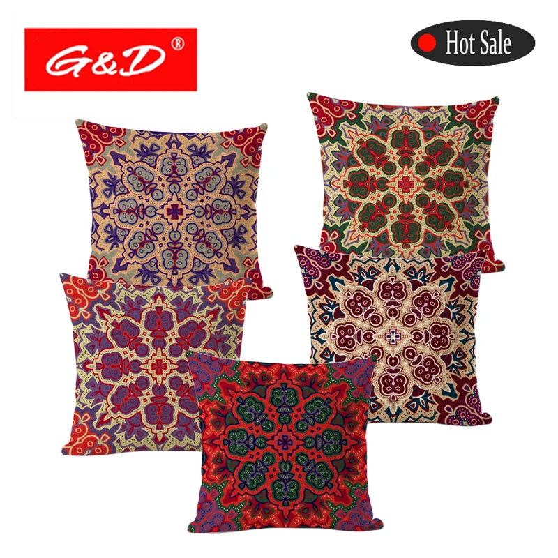 Auspicious Patterns Cushion Covers Ethnic Wind Square Cotton Linen For Sofa Seat Soft Pillow Case Capa Almofada Decorativa
Auspicious Patterns Cushion Covers Ethnic Wind Square Cotton Linen For Sofa Seat Soft Pillow Case Capa Almofada Decorativa