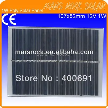 1W 12V Small Polycrystalline Solar Panel Module with Tempered Glass Laminating, No Frame, High Efficiency, Customized Design
1W 12V Small Polycrystalline Solar Panel Module with Tempered Glass Laminating, No Frame, High Efficiency, Customized Design