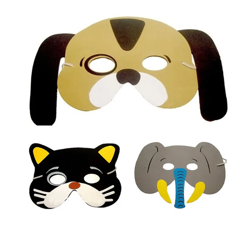 12Pcs Kids Cosplay Halloween Animal Head Masks Zoo Party Dress Costume Prop Toys cute funny an elastic band
12Pcs Kids Cosplay Halloween Animal Head Masks Zoo Party Dress Costume Prop Toys cute funny an elastic band
