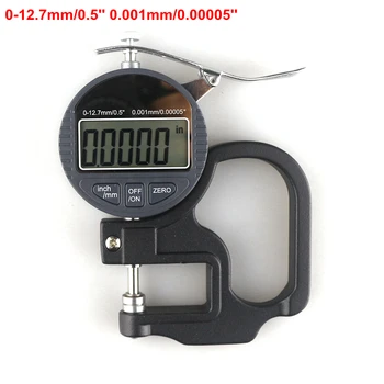 Digital Micrometer 0.001 12.7mm Electronic Thickness Gauge Depth LCD Indicator Width Measurement Mikrometer Handheld
Digital Micrometer 0.001 12.7mm Electronic Thickness Gauge Depth LCD Indicator Width Measurement Mikrometer Handheld