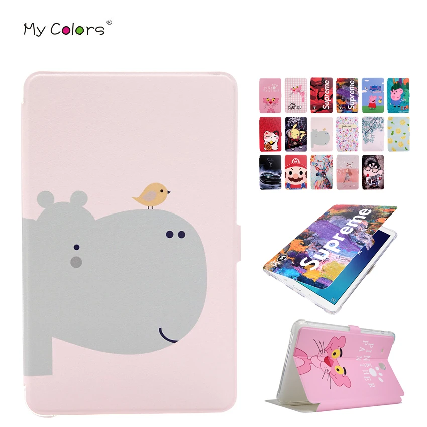 SM T560 Case Cover Protective Stand Slim Colorful Print PU Leather For Samsung Galaxy Tab E 9.6 T560 Smart Wake Up Tablet Skin
SM T560 Case Cover Protective Stand Slim Colorful Print PU Leather For Samsung Galaxy Tab E 9.6 T560 Smart Wake Up Tablet Skin