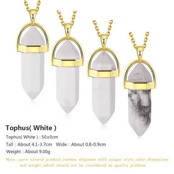 INALIS Natural Stone Japanese and Korean Personality Crystal Necklaces For Women Men Jewelry Gold Color Link Chains and Necklace
INALIS Natural Stone Japanese and Korean Personality Crystal Necklaces For Women Men Jewelry Gold Color Link Chains and Necklace