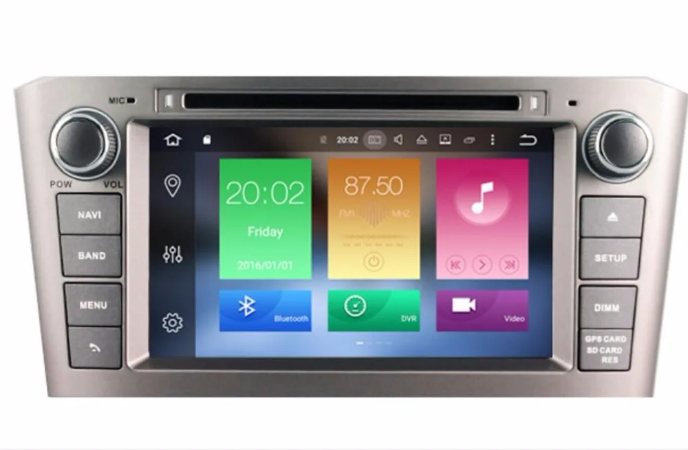 free shipping 4GB RAM Android 8.0! CAR DVD player GPS For TOYOTA AVENSIS 2005-2007 radio stereo head units dvr tape recorder
free shipping 4GB RAM Android 8.0! CAR DVD player GPS For TOYOTA AVENSIS 2005-2007 radio stereo head units dvr tape recorder