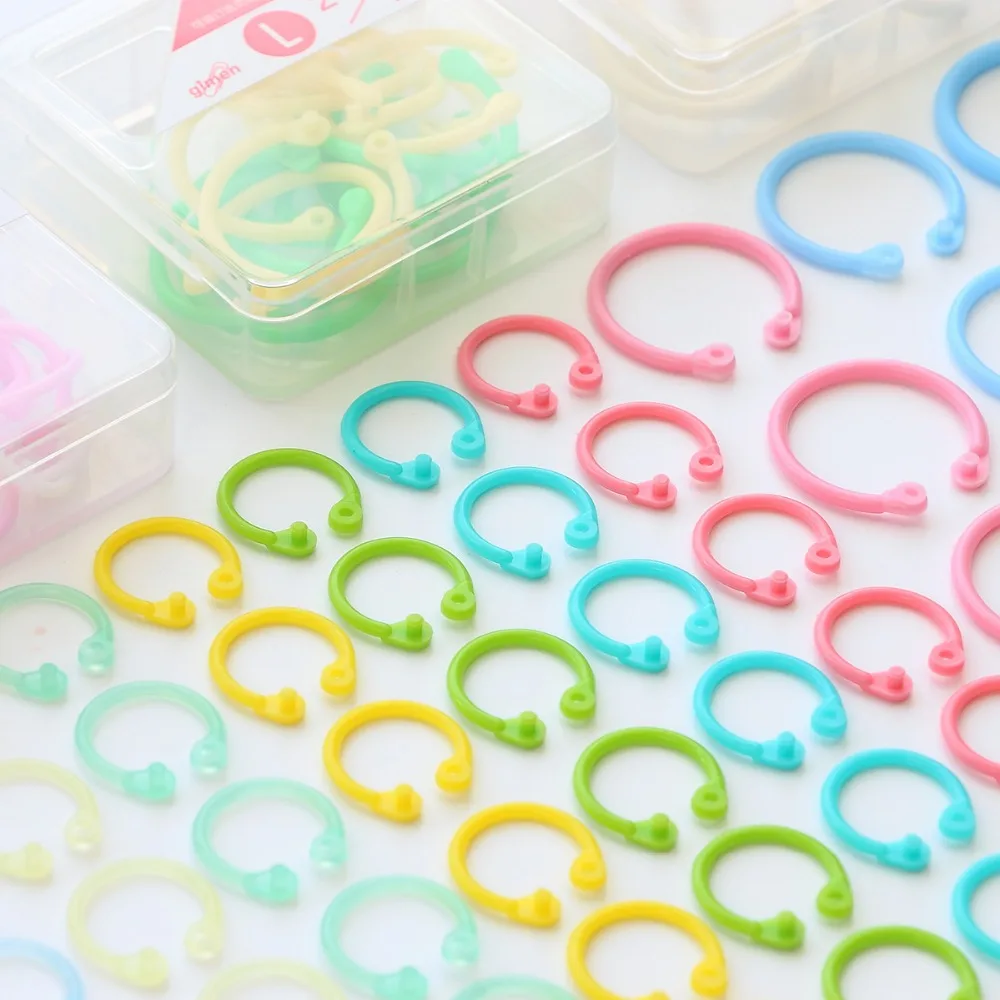 Creative Cute Multi-Function easy Ring Paper Book Loose Leaf Binder Ring Kawaii DIY Album Book Binder Hoops Office Accessory
Creative Cute Multi-Function easy Ring Paper Book Loose Leaf Binder Ring Kawaii DIY Album Book Binder Hoops Office Accessory