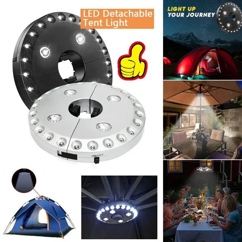 Mini Portable Lantern Tent Light 24+4LED Bulb Emergency Lamp Waterproof Hanging Hook Flashlight for Camping 3 Light Modes
Mini Portable Lantern Tent Light 24+4LED Bulb Emergency Lamp Waterproof Hanging Hook Flashlight for Camping 3 Light Modes
