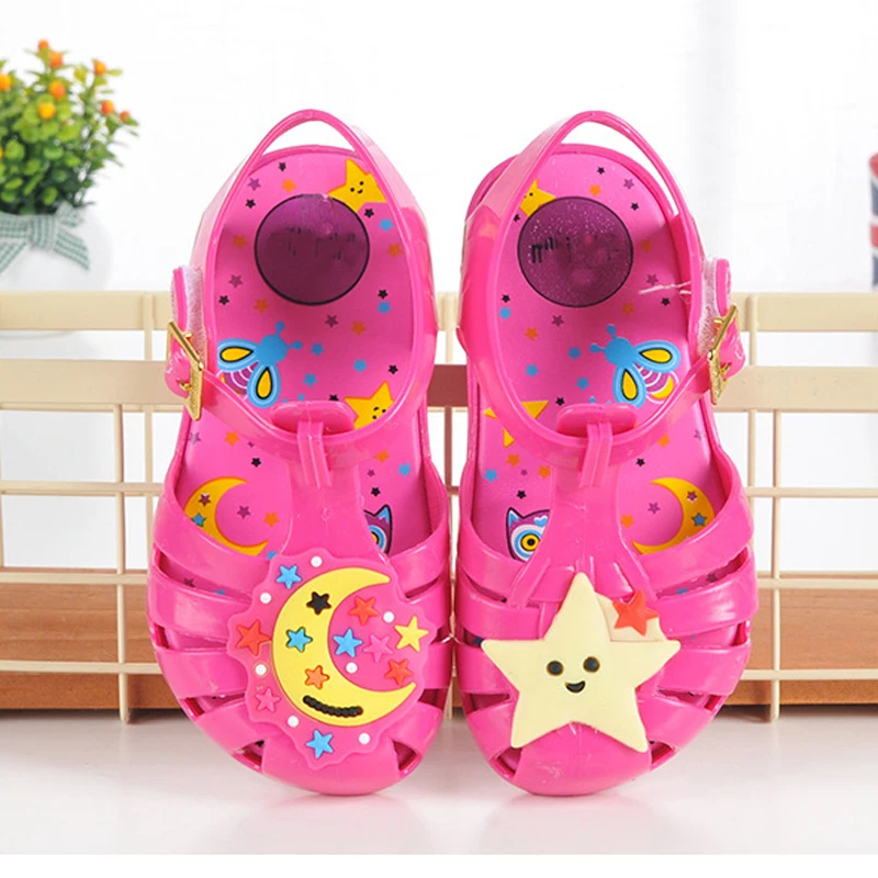 MERI AMMI Children Girl Boys Sandals Jelly Cartoon Stars Moon Baby Shoes Girls Cut-outs Shoes
MERI AMMI Children Girl Boys Sandals Jelly Cartoon Stars Moon Baby Shoes Girls Cut-outs Shoes