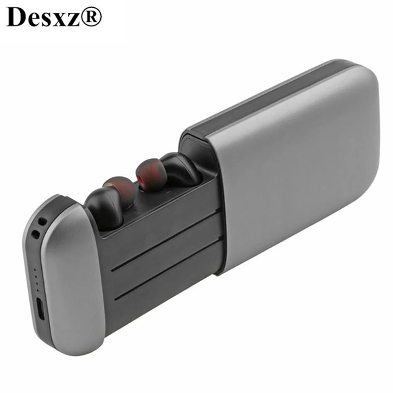 Dual TWS Bluetooth 5.0 Wireless Earphones Stereo In-ear Earbuds 2600mAh Power Bank Waterproof with Hands-free for smartphone B5
Dual TWS Bluetooth 5.0 Wireless Earphones Stereo In-ear Earbuds 2600mAh Power Bank Waterproof with Hands-free for smartphone B5