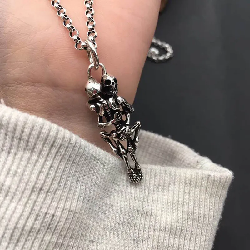 baroque style 925 Sterling Silver Antique store Simplistic Scarey Cool Skull Pendants THAI Vintage Gift Men Exaggerated Jewelry
baroque style 925 Sterling Silver Antique store Simplistic Scarey Cool Skull Pendants THAI Vintage Gift Men Exaggerated Jewelry