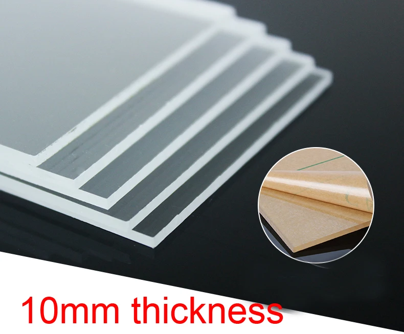 Фото Акриловый лист толщиной 10 мм прозрачная акриловая доска ПММА пластина