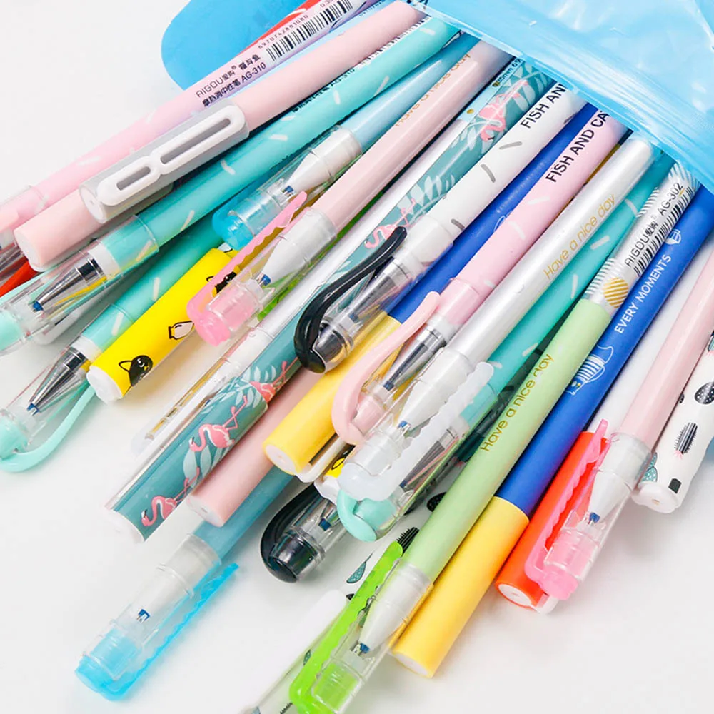 20Pcs/Set Erasable Gel Pen Kawaii Stationery Korean Cute Pen Gift Office Material School Supplies
20Pcs/Set Erasable Gel Pen Kawaii Stationery Korean Cute Pen Gift Office Material School Supplies
