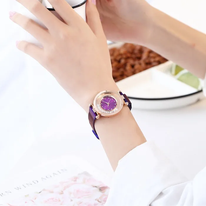 Rose Gold Luxury Brand Watch Women Fashion Dress Quartz Watch Ladies Full Steel Magnet Mesh Strap Waterproof Watches Relogio Fem
Rose Gold Luxury Brand Watch Women Fashion Dress Quartz Watch Ladies Full Steel Magnet Mesh Strap Waterproof Watches Relogio Fem