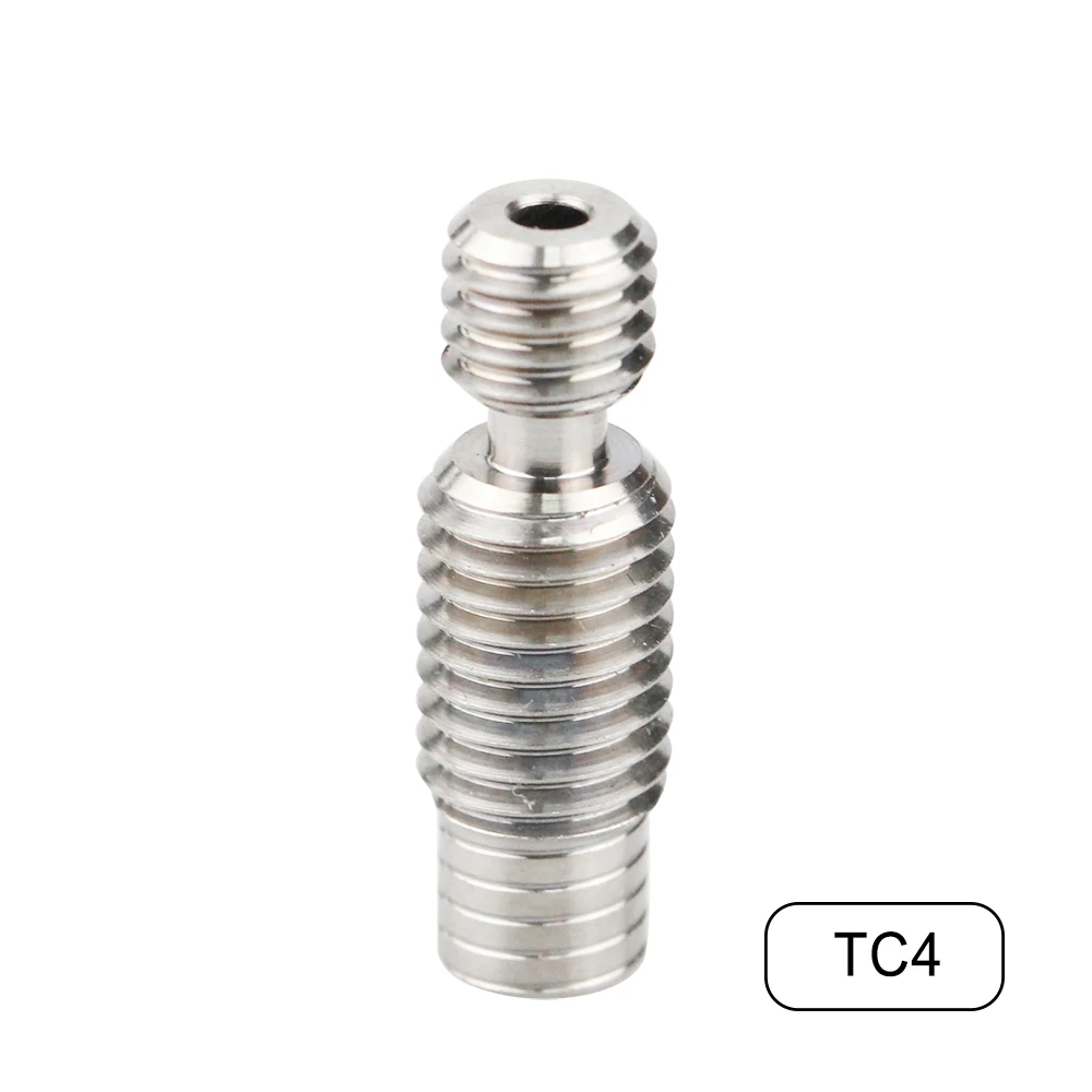 TC4 Throat E3D V6 Heat Break Titanium alloy M6+M7 Hotend Throat For 1.75mm All-Metal Remote Feeding
TC4 Throat E3D V6 Heat Break Titanium alloy M6+M7 Hotend Throat For 1.75mm All-Metal Remote Feeding