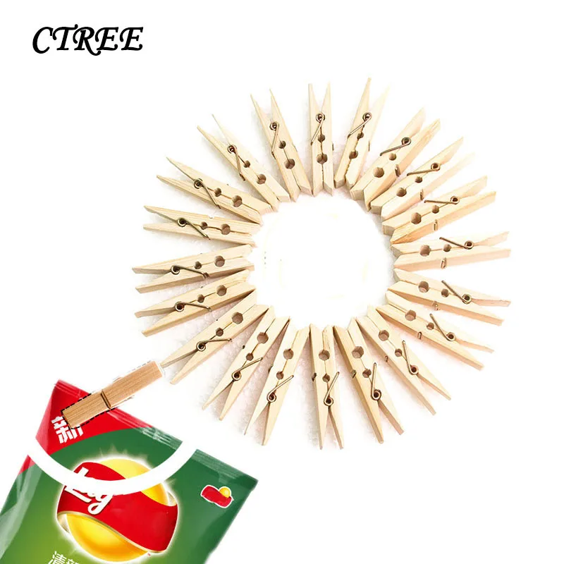 CTREE 20Pcs/set Natural Bamboo Clips Bedroom Bamboo Clip Windproof Clothespin Office Folder Bag Holder Strong load Bearing C850
CTREE 20Pcs/set Natural Bamboo Clips Bedroom Bamboo Clip Windproof Clothespin Office Folder Bag Holder Strong load Bearing C850