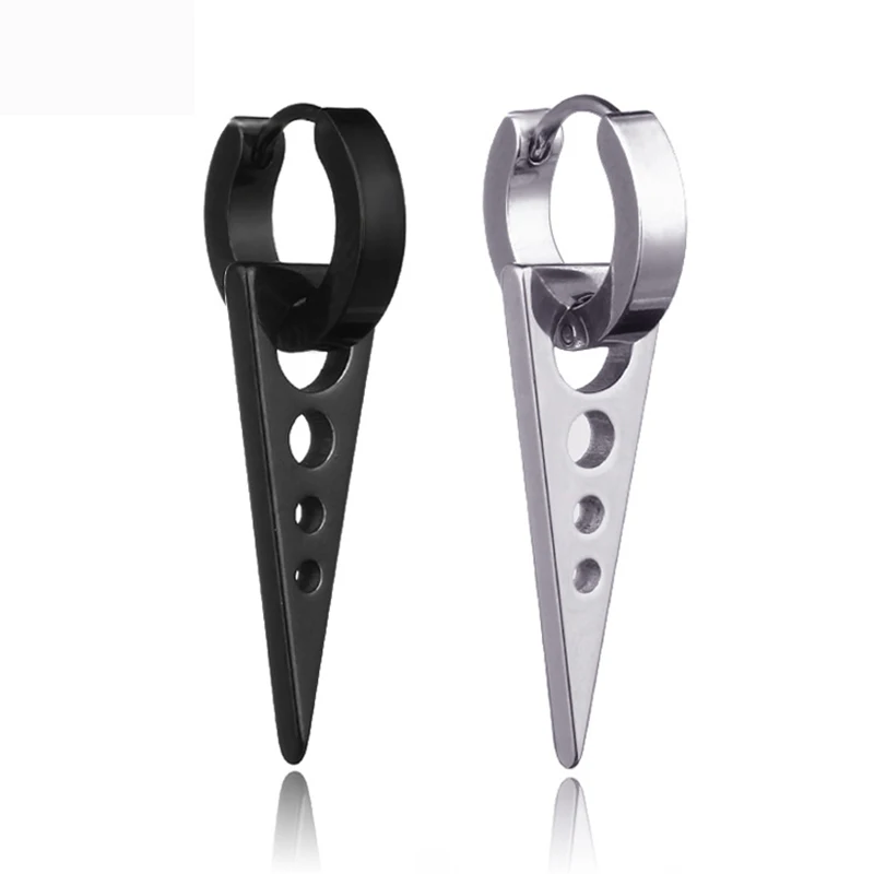 1 Pair 2PC Punk Style Black Titanium Steel Geometric Triangle Stud Earrings Male Female Earrings Men Earrings Party Jewelry
1 Pair 2PC Punk Style Black Titanium Steel Geometric Triangle Stud Earrings Male Female Earrings Men Earrings Party Jewelry