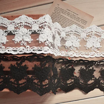 5Yards Best Quality African Tulle Lace Fabric Daisy Floral Mesh Wrap DIY Fabric Embroidered Lace Trim For Women Garment YY240
5Yards Best Quality African Tulle Lace Fabric Daisy Floral Mesh Wrap DIY Fabric Embroidered Lace Trim For Women Garment YY240