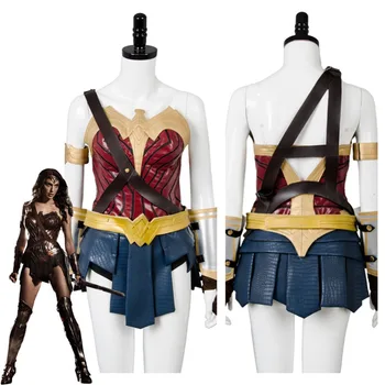 2017 Film Batman V Superman: Dawn of Justice Wonder Woman Cosplay Costume Gal Gadot Diana Suit Cosplay Costume Custom Made
2017 Film Batman V Superman: Dawn of Justice Wonder Woman Cosplay Costume Gal Gadot Diana Suit Cosplay Costume Custom Made