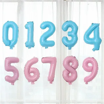 16inch Pink/Blue Number Foil Balloons Digit Air Balls Child Birthday Party Balloons Wedding Decoration Balloon Party Supplies
16inch Pink/Blue Number Foil Balloons Digit Air Balls Child Birthday Party Balloons Wedding Decoration Balloon Party Supplies