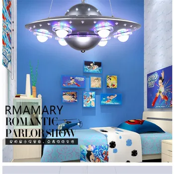 Remote control led Pendant lamp UFO children's room boy bedroom flying saucer lights creative cartoon spacecraft pendant light
Remote control led Pendant lamp UFO children's room boy bedroom flying saucer lights creative cartoon spacecraft pendant light