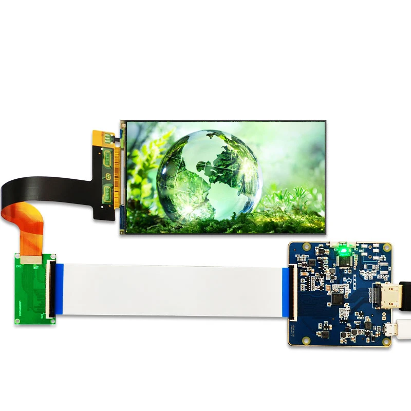 5.5'' 1440p 2K LCD Screen LS055R1SX03 2560x1440 HDMI to MIPI controller board for WANHAO D7 3d Printer Projector Parts
5.5'' 1440p 2K LCD Screen LS055R1SX03 2560x1440 HDMI to MIPI controller board for WANHAO D7 3d Printer Projector Parts
