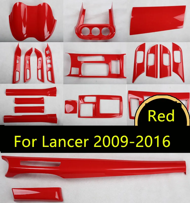 Red Interior Decoration CD Panel Gear /Handbrake Air Outlet Frame For Mitsubishi Lancer 2009 10 11 12 13 14 15 2016 AA421
Red Interior Decoration CD Panel Gear /Handbrake Air Outlet Frame For Mitsubishi Lancer 2009 10 11 12 13 14 15 2016 AA421
