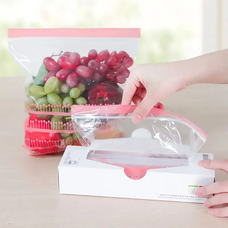 Fresh Keeping Plastic Storage Bags For Vegetable Fruit Storage Double Zipper Pack Freezing Preservation Kitchen Tools
Fresh Keeping Plastic Storage Bags For Vegetable Fruit Storage Double Zipper Pack Freezing Preservation Kitchen Tools