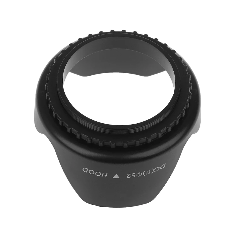 52mm Screwed Flower Petal Sunshade Lens Hood For Nikon Canon Sony DSLR Camera | Электроника