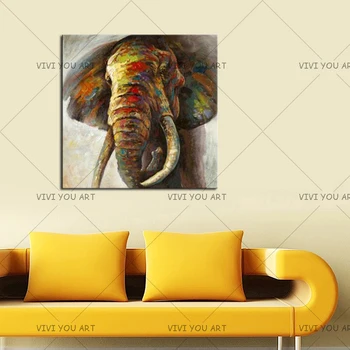 Free Shipping Large Canvas Art Cheap 100% Hand-painted Abstract Elephant Oil Painting Modern Living Room Wall Decor No Framed
Free Shipping Large Canvas Art Cheap 100% Hand-painted Abstract Elephant Oil Painting Modern Living Room Wall Decor No Framed