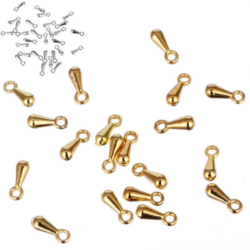 Sale 100pcs/lot 2*7mm End Drop Metal Beads Ending Droplets DIY End Of Extend Chain Golden Silvery For Necklace Bracelet
Sale 100pcs/lot 2*7mm End Drop Metal Beads Ending Droplets DIY End Of Extend Chain Golden Silvery For Necklace Bracelet