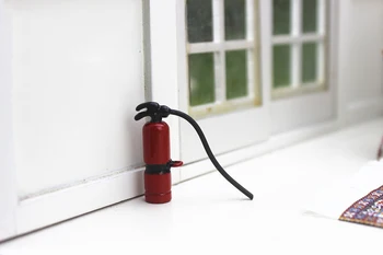 New 1:12 dollhouse miniature Mini Long tube fire extinguisher Toy match for forest animal family collectible Gift
New 1:12 dollhouse miniature Mini Long tube fire extinguisher Toy match for forest animal family collectible Gift