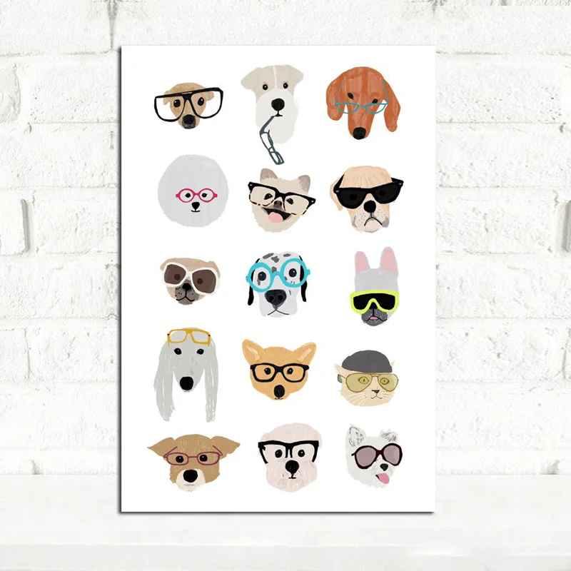 Abstract Gogs and Cats Animal Canvas Painting Scandinavian Art Minimalist Wall Picture Poster and Print Modern Home Decor
Abstract Gogs and Cats Animal Canvas Painting Scandinavian Art Minimalist Wall Picture Poster and Print Modern Home Decor