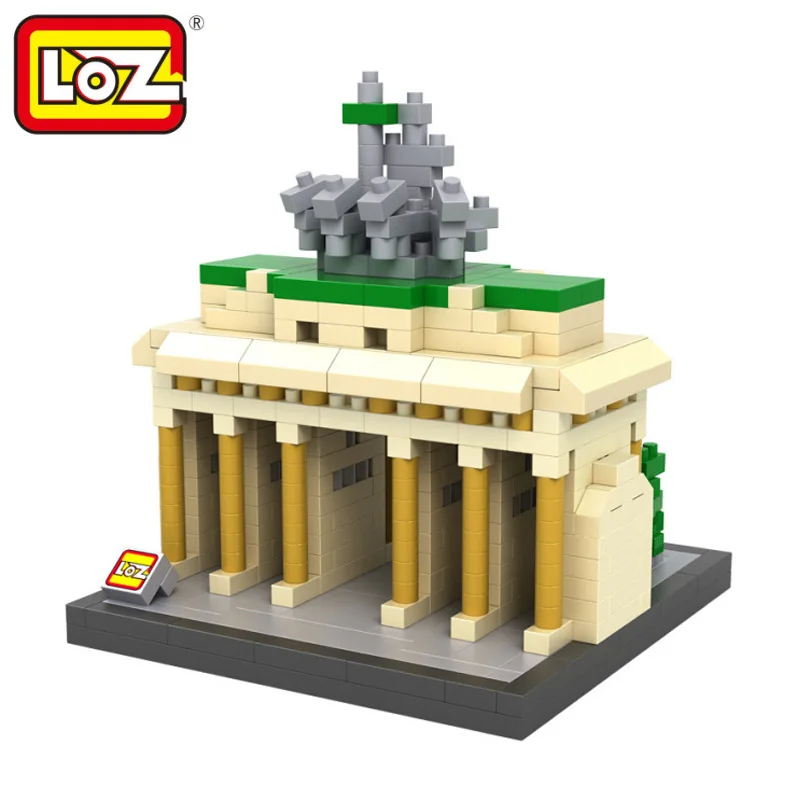 Loz Diamond Blocks World Famous Architecture the Brandenburg Gate Mini 3D Model Building Blocks DIY Assembly Bricks Toys
Loz Diamond Blocks World Famous Architecture the Brandenburg Gate Mini 3D Model Building Blocks DIY Assembly Bricks Toys