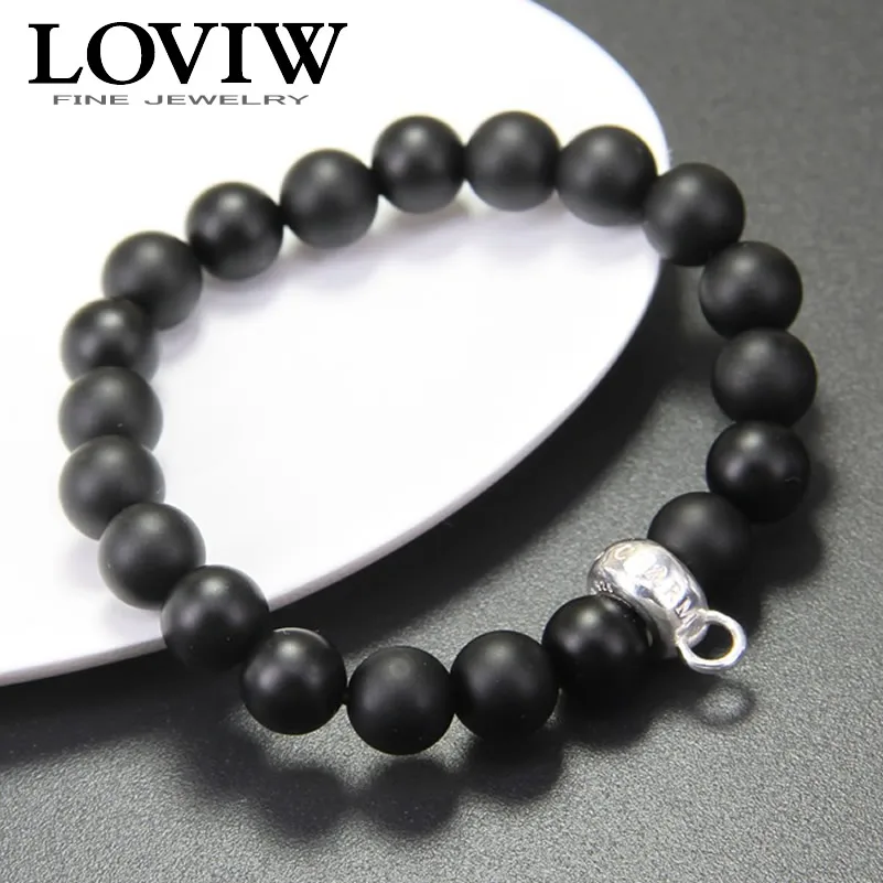 timeless black matt obsidian Beaded Charm bracelet European thomas Style 2018 beads Fashion Gift 925 Silver Punk For men Women
timeless black matt obsidian Beaded Charm bracelet European thomas Style 2018 beads Fashion Gift 925 Silver Punk For men Women