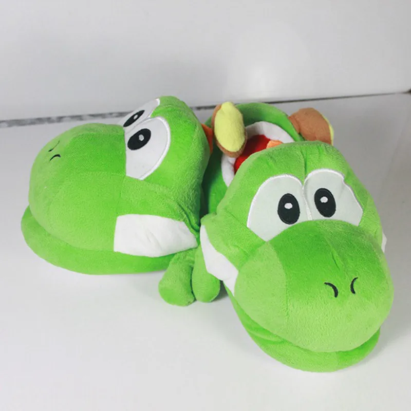 Anime Cartoon Super Mario Bros Yoshi Adult Plush Shoes Home Winter Slippers Cute Plush Toy Soft Stuffed plush Doll Baby Gifts
Anime Cartoon Super Mario Bros Yoshi Adult Plush Shoes Home Winter Slippers Cute Plush Toy Soft Stuffed plush Doll Baby Gifts