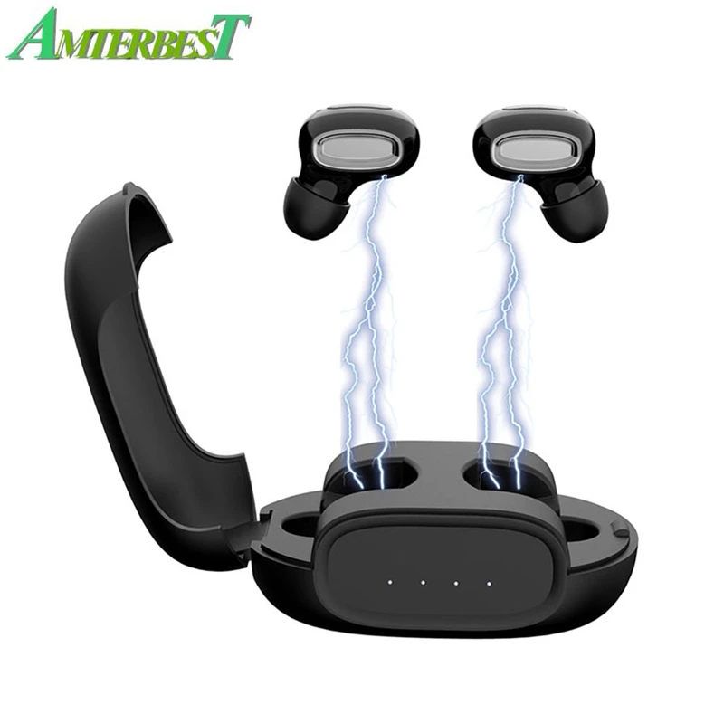 AMTERBEST G1 Wireless Bluetooth Earphones Mini Stereo TWS Stereo Earbuds Handsfree Car Headsets Charging Box with Mic Headphones
AMTERBEST G1 Wireless Bluetooth Earphones Mini Stereo TWS Stereo Earbuds Handsfree Car Headsets Charging Box with Mic Headphones