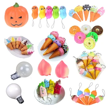 Cute Soft Jumbo Ice Cream Cone Squeeze Cell Phone Straps Bread Scented Charms Stress Relife Toys Key Chains Squeeze Kids Toy
Cute Soft Jumbo Ice Cream Cone Squeeze Cell Phone Straps Bread Scented Charms Stress Relife Toys Key Chains Squeeze Kids Toy