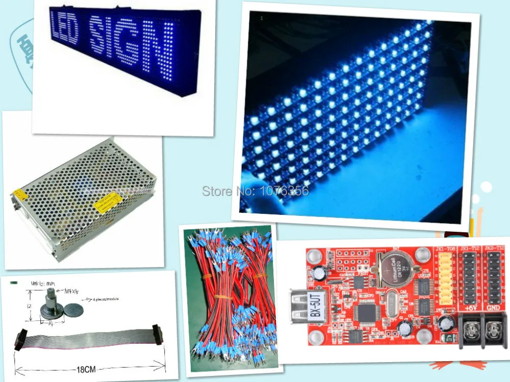 free shipping DIY LED moving sign Electronic kits with 20pcs P10 outdoor blue LED module+1 pc led controller+2pc power supply
free shipping DIY LED moving sign Electronic kits with 20pcs P10 outdoor blue LED module+1 pc led controller+2pc power supply