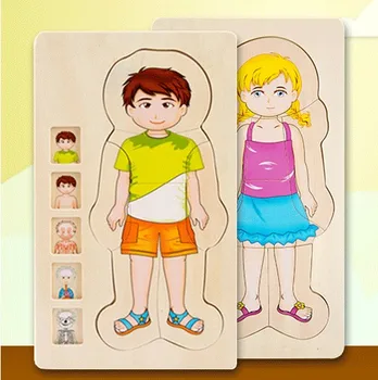 Wooden Puzzles Human Body Structure Children Grasp Puzzle Toy Early Learning Educational Toys for Kids Multi-Layer Puzzle
Wooden Puzzles Human Body Structure Children Grasp Puzzle Toy Early Learning Educational Toys for Kids Multi-Layer Puzzle
