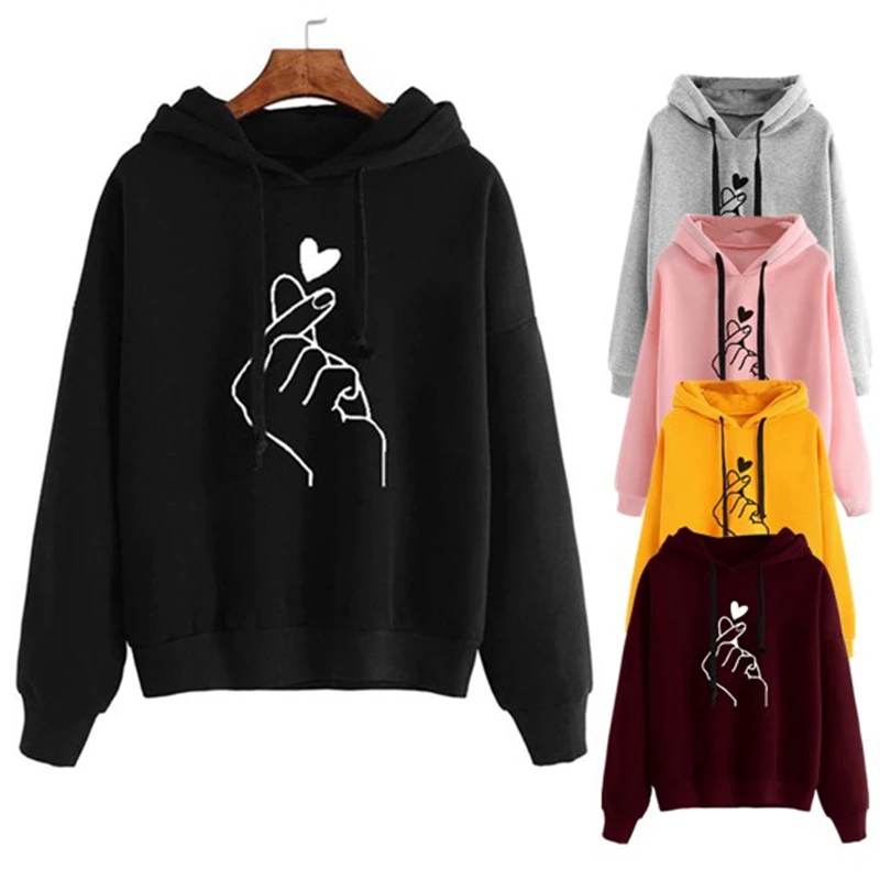 Fashion Women's Hoodie Loose Casual Hoodies sweatshirt Long-sleeved Shirt Sports wear Pullover coat
Fashion Women's Hoodie Loose Casual Hoodies sweatshirt Long-sleeved Shirt Sports wear Pullover coat