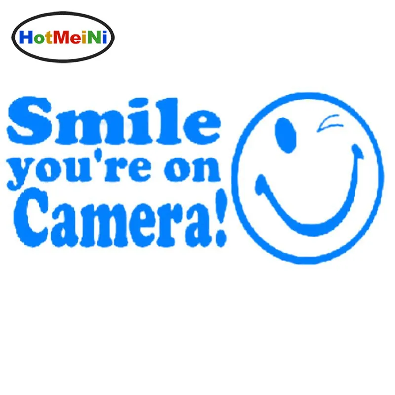 HotMeiNi Car Styling Smile Youre On Camera Business Or Home Security Window Creative Sticker Car Stickers Decals 15.2CM*7.1CM
HotMeiNi Car Styling Smile Youre On Camera Business Or Home Security Window Creative Sticker Car Stickers Decals 15.2CM*7.1CM