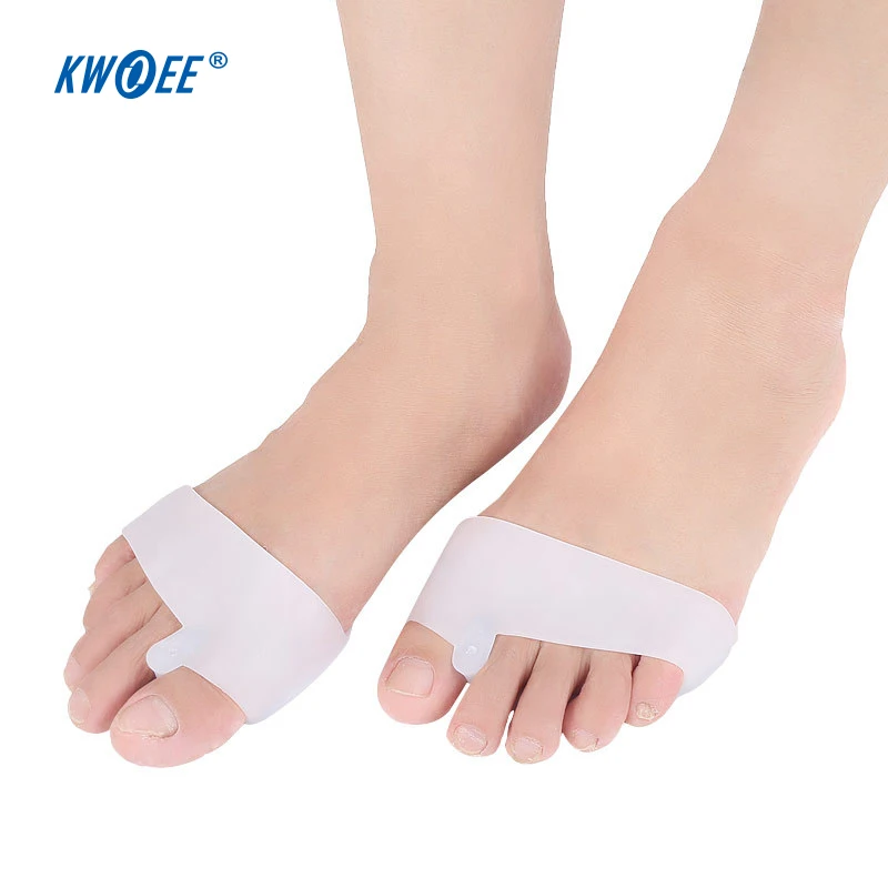 1pair=2pcs Biological Silicone Big Toe Corrector Hallux Valgus Orthosis Toe Separator Forefoot Pad Foot Care Tool Toe Separator
1pair=2pcs Biological Silicone Big Toe Corrector Hallux Valgus Orthosis Toe Separator Forefoot Pad Foot Care Tool Toe Separator