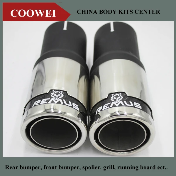 2PCS Inlet: 63mm Outlet: 101 mm Universal Car Exhaust Muffler Tip Stainless Steel Remus Exhaust Pipe Car TailPipe Exhaust Syste
2PCS Inlet: 63mm Outlet: 101 mm Universal Car Exhaust Muffler Tip Stainless Steel Remus Exhaust Pipe Car TailPipe Exhaust Syste