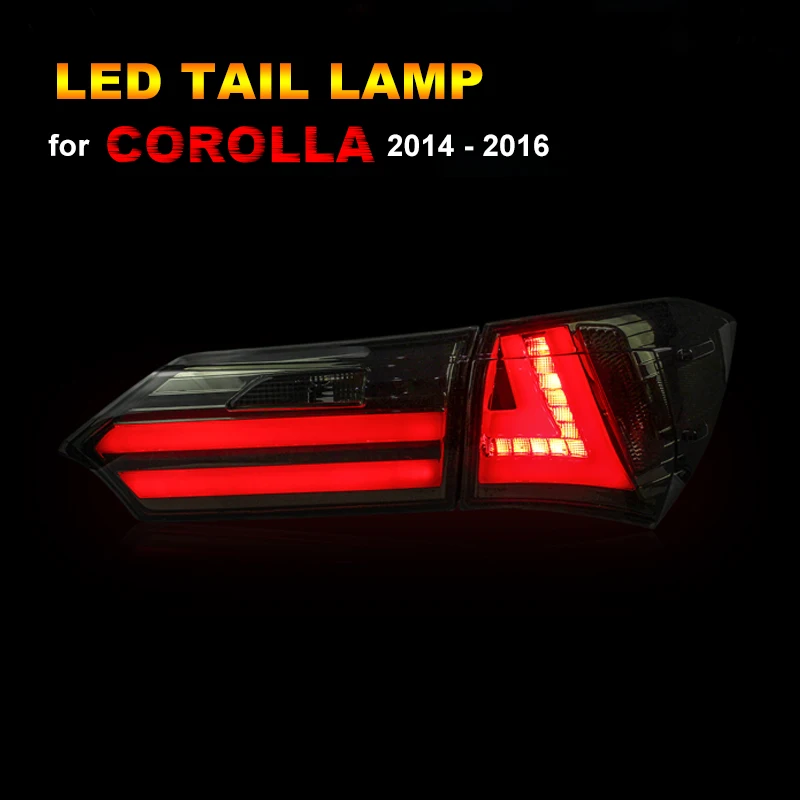 LED Tail Light for Toyota Corolla 2014 2015 2016 Left and Right side LED Tail Lamp Running Light Reverse Lamp
LED Tail Light for Toyota Corolla 2014 2015 2016 Left and Right side LED Tail Lamp Running Light Reverse Lamp