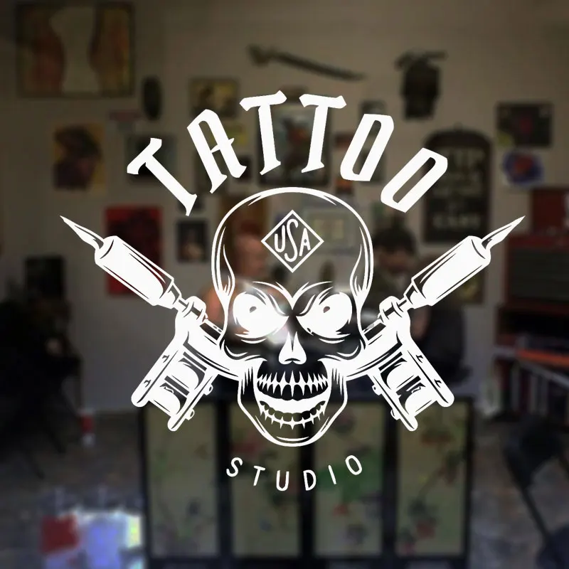 Tattoo Studio Logo Wall Decal Art Salon Vinyl Sticker Tattoo Shop Window Sticker Wall Decoration Waterproof Murals F877
Tattoo Studio Logo Wall Decal Art Salon Vinyl Sticker Tattoo Shop Window Sticker Wall Decoration Waterproof Murals F877