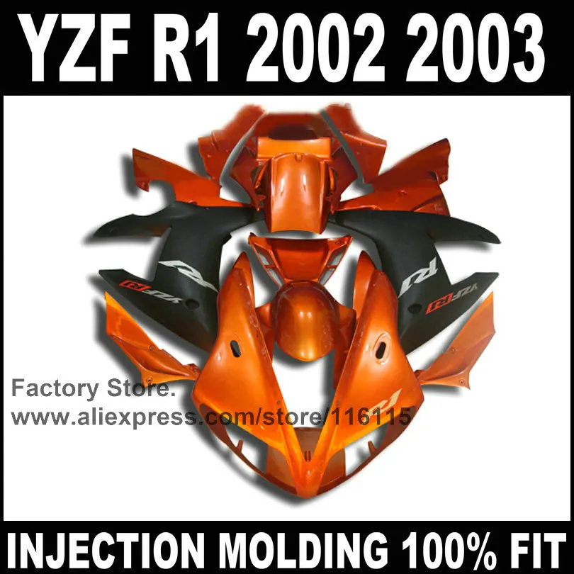 MOTOMARTS Custom Road motorcycle Full injection factory fairings set for YAMAHA R1 2002 2003 YZF R1 02 03 burnt orange fairing p
MOTOMARTS Custom Road motorcycle Full injection factory fairings set for YAMAHA R1 2002 2003 YZF R1 02 03 burnt orange fairing p