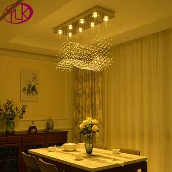 Youlaike Modern Rectangle Chandelier Lighting Dining Room Hanging Crystal Lamp Luxury Kitchen Island LED Cristal Lustres
Youlaike Modern Rectangle Chandelier Lighting Dining Room Hanging Crystal Lamp Luxury Kitchen Island LED Cristal Lustres
